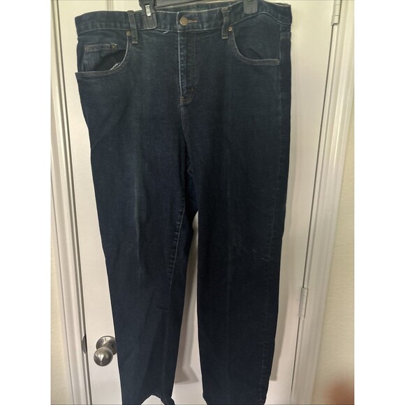 LRL Lauren Jeans Co. Ralph Lauren Classic Straight Leg Jeans 16W - Picture 1 of 6